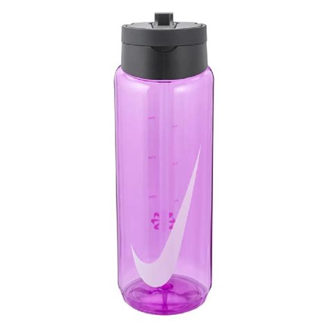 bidon nike zwart wit roze|Nike Recharge Chug Bidon van roestvrij staal (710 ml).